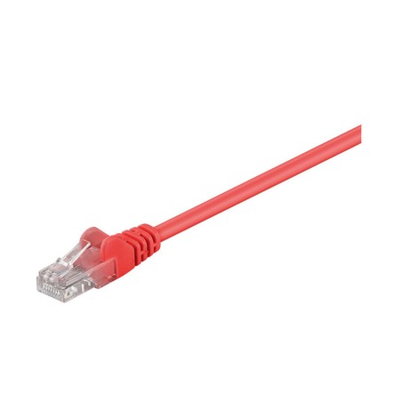 MicroConnect UUTP CAT5e 20M Red PVC Ethernet Cable - High-Speed & Durable Networking Solution